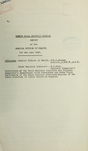 Cover for [Report 1948]