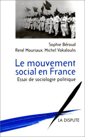Cover for Le mouvement social en France