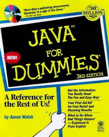 Cover for Java for dummies