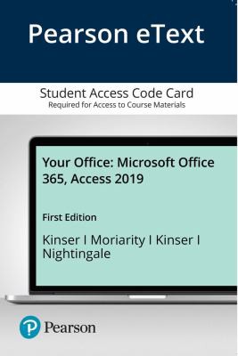 Cover for Pearson EText Your Office
