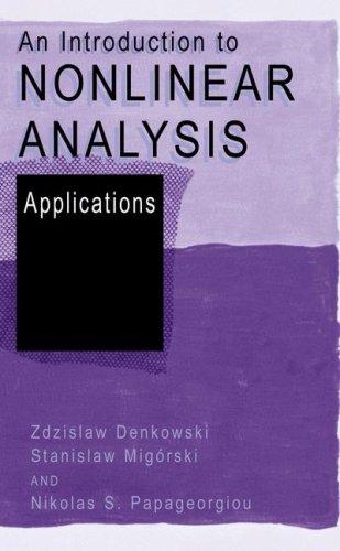 Cover for An Introduction to Nonlinear Analysis
