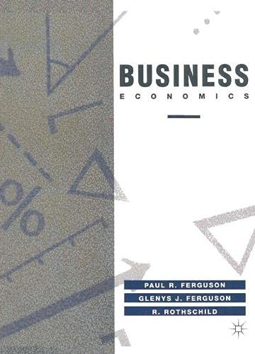 Cover for Business economics