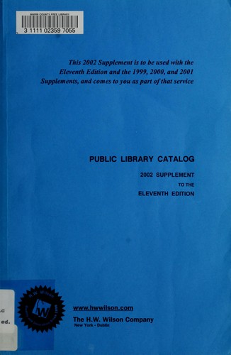 Cover for Public Library Catalog