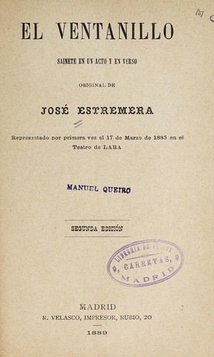 Cover for El ventanillo