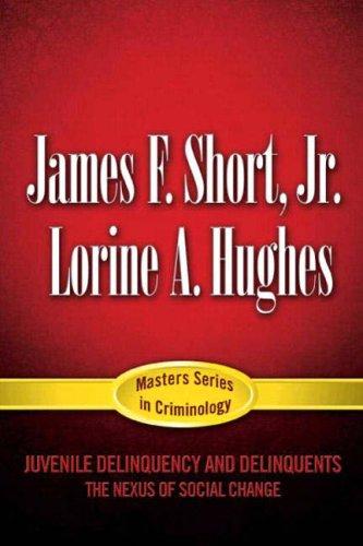 Cover for Juvenile Delinquency and Delinquents