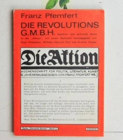 Cover for Die Revolutions G. m. b. H.