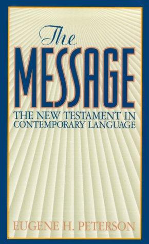 Cover for The message
