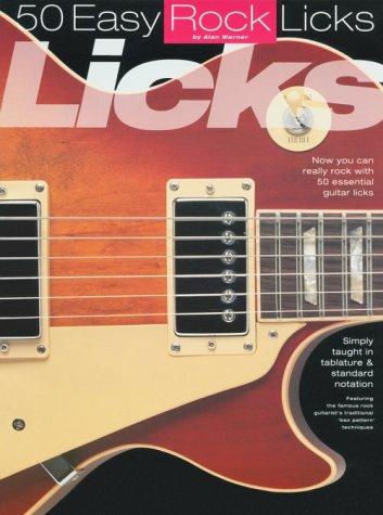 Cover for 50 Easy Rock Licks