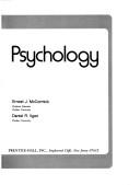 Cover for Industrial psychology
