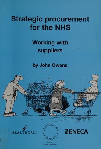 Cover for Strategic procurement for the NHS