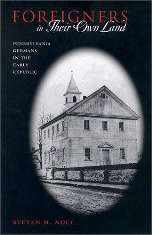 Cover for Foreigners in their own land