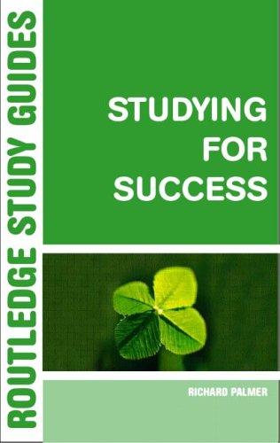 Cover for Studying for success