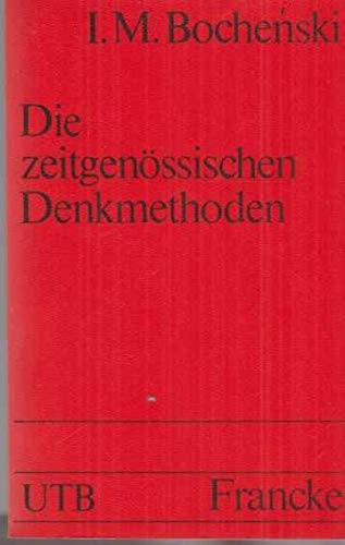 Cover for Die zeitgenössischen Denkmethoden.