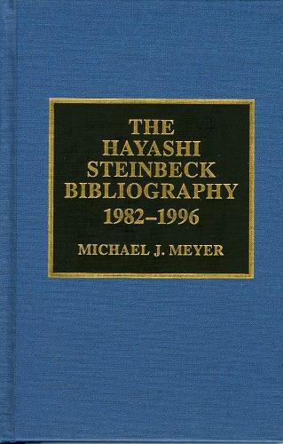 Cover for The Hayashi Steinbeck bibliography, 1982-1996