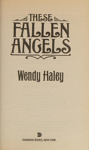 Cover for These Fallen Angels