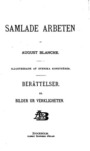 Cover for Samlade arbeten