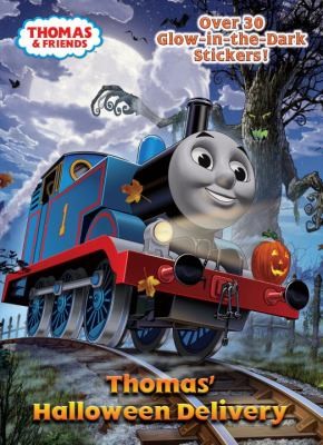 Cover for Thomas Halloween Delivery Glow In The Dark Sticker Book