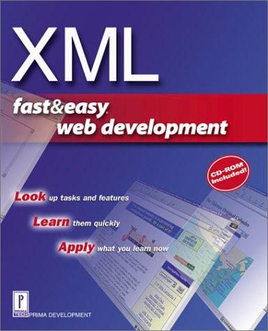 Cover for Xml Fast & Easy Web Development