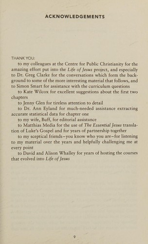 Cover for Life of Jesus