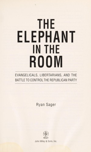 Cover for The elephant in the room