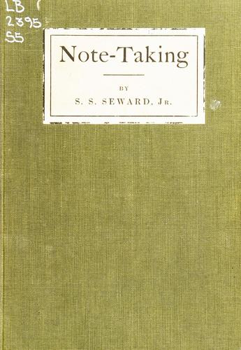 Cover for Note-taking