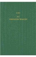 Cover for Die europäische Triarchie.