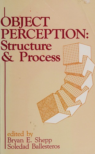 Cover for Object perception