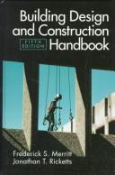 Cover for Building design and construction handbook