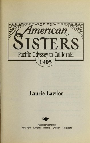 Cover for Pacific Odyssey To California 1905.