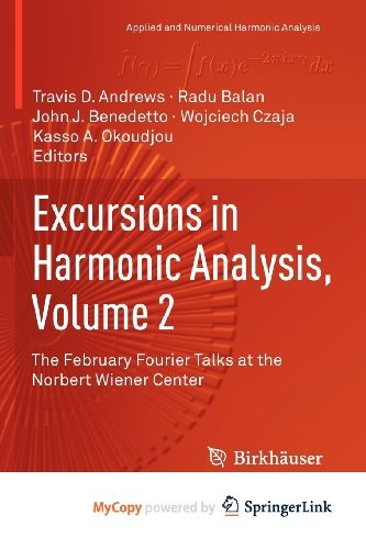 Cover for Excursions in Harmonic Analysis, Volume 2