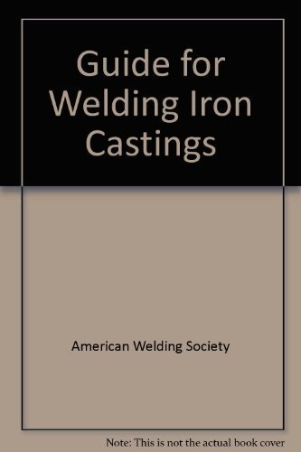 Cover for Guide for Welding Iron Castings Dii.2-89