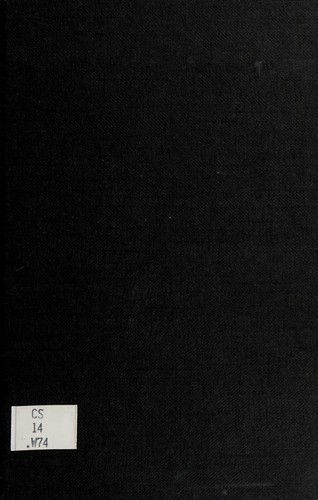 Cover for Identifying people in the past