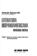 Cover for Literatura hispanoamericana