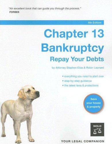 Cover for Chapter 13 Bankruptcy