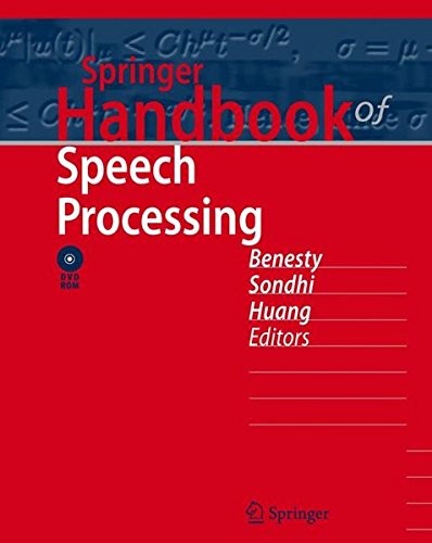 Cover for Springer Handbook of Speech Processing and Communication