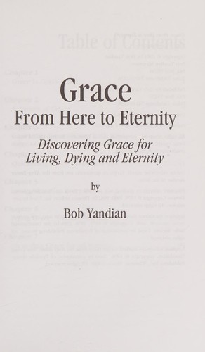 Cover for Grace - From Here to Eternity
