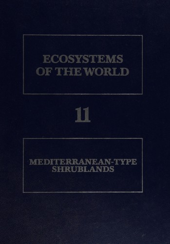 Cover for Mediterranean-type shrublands
