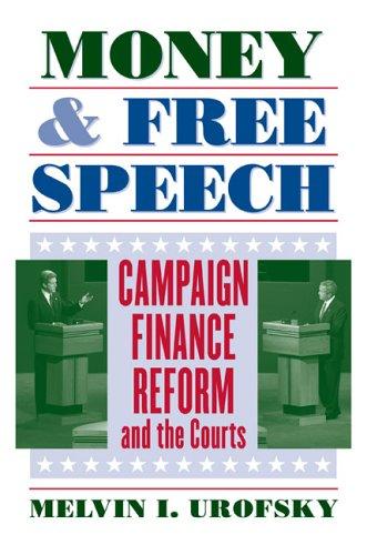 Cover for Money and speech