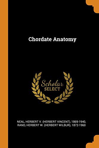 Cover for Chordate Anatomy