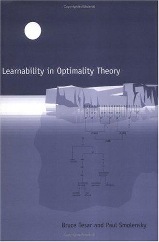 Cover for Learnability in optimality theory
