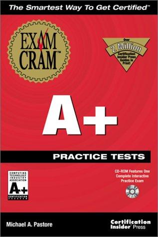 Cover for A+ Practice Tests Exam Cram