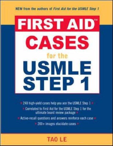 Cover for First Aid Cases for the USMLE Step 1 (First Aid)