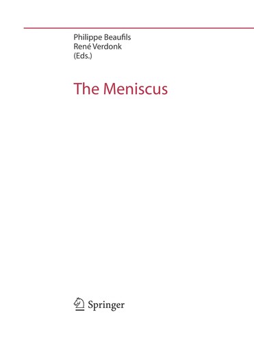 Cover for The meniscus