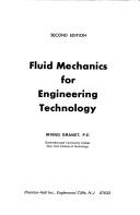 Cover for Fluid mechanics for engineering technology