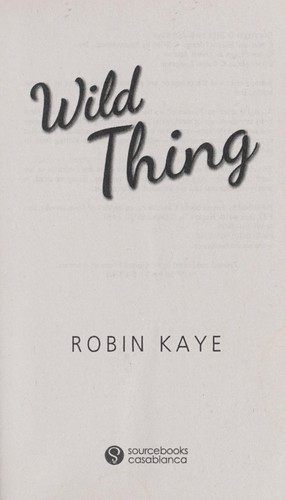 Cover for Wild thing