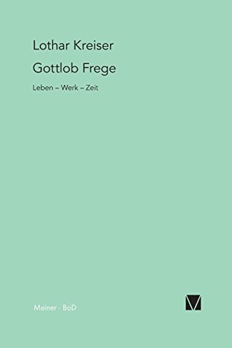Cover for Gottlob Frege (German Edition)