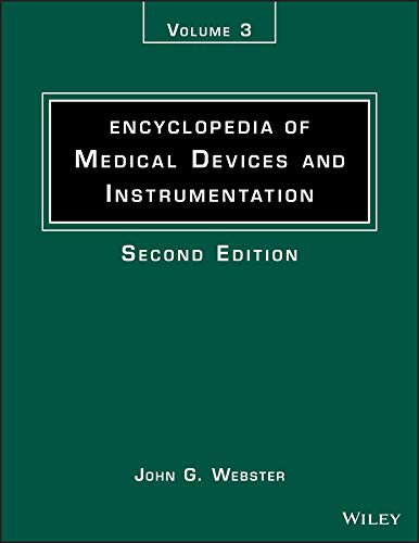 Cover for Encyclopedia of Medical Devices and Instrumentation,