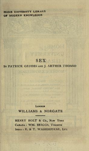 Cover for Sex