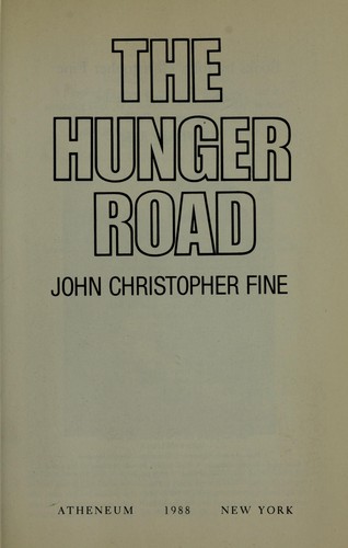 Cover for The hunger road