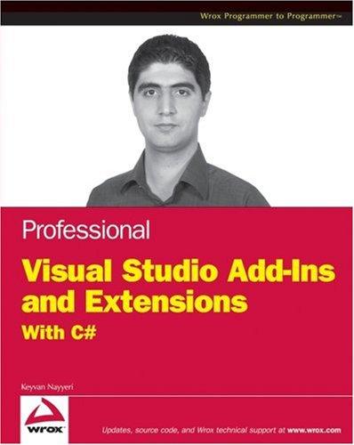 Cover for Professional Visual Studio Extensibility